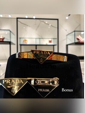 Gold Triangle Logo Bracelet